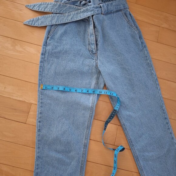 Monk & Lou high rise Paperbag Jean - Picture 4 of 4